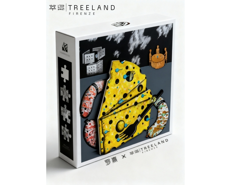 Luo Xi × Treeland ‘The Third Layer of Hell’ Series Collaboration Puzzle</br>罗熹×萃岛 第三层地狱系列联名拼图